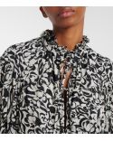 CHEMISE ABSTRAITE CATYA NOIR