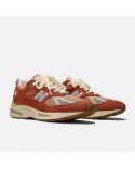 SNEAKERS MADE IN UK U991v2 VINTAGE SPORTS POTTERS CLAY / RAW SIENNA / HARBOR MIST