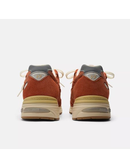 SNEAKERS MADE IN UK U991v2 VINTAGE SPORTS POTTERS CLAY / RAW SIENNA / HARBOR MIST