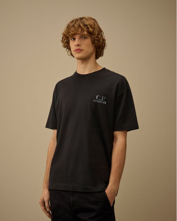 BRITISH SAILOR ECLIPSE TOTAL BLUE LOGO T-SHIRT