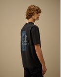 BRITISH SAILOR ECLIPSE TOTAL BLUE LOGO T-SHIRT