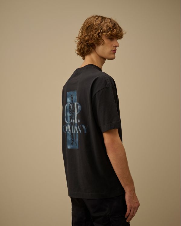 BRITISH SAILOR ECLIPSE TOTAL BLUE LOGO T-SHIRT 2