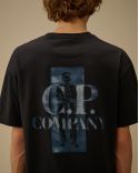 BRITISH SAILOR ECLIPSE TOTAL BLUE LOGO T-SHIRT