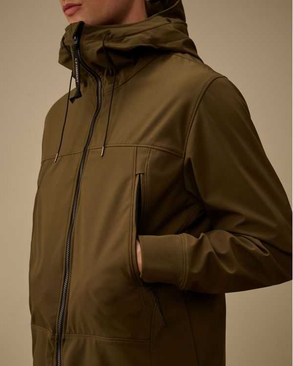 VESTE GOGGLE C.P SHELL-R VERT LIERRE