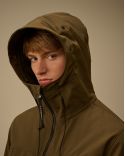 VESTE GOGGLE C.P SHELL-R VERT LIERRE