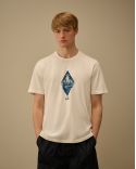 TSHIRT MARIN BRITANNIQUE GAZE BLANCHE