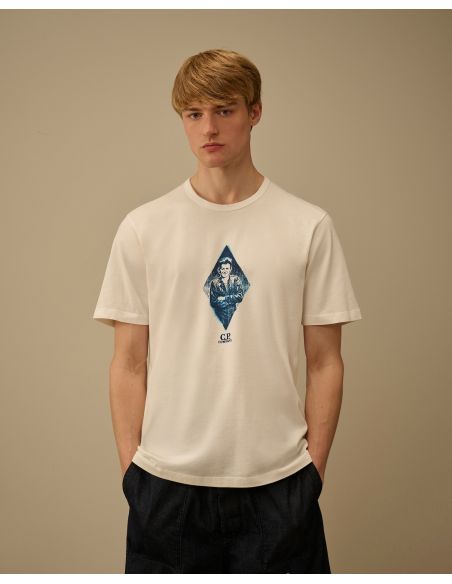 BRITISH NAUTICAL SHIRT GAUZE WHITE