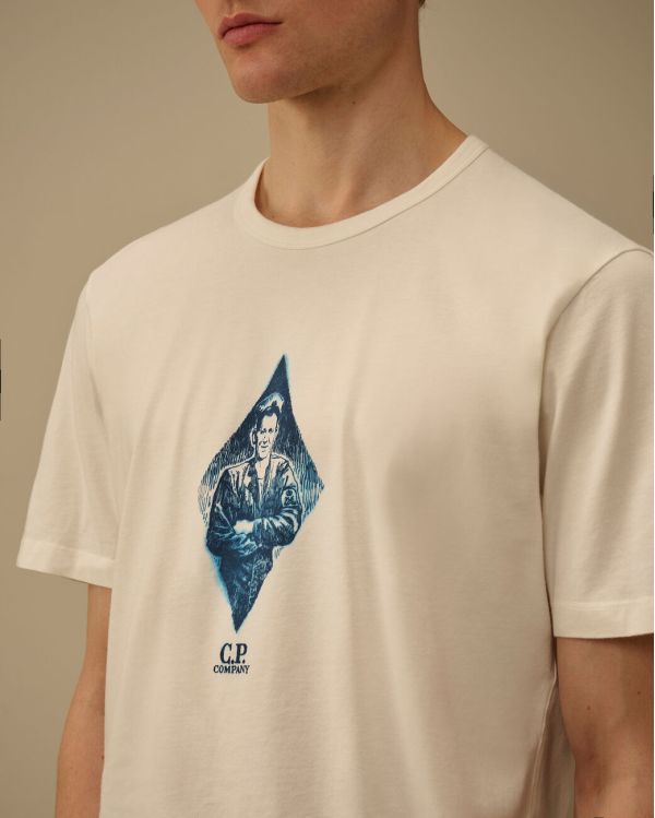 BRITISH NAUTICAL SHIRT GAUZE WHITE
