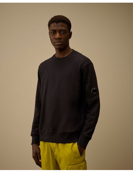 SWEATSHIRT EN MOLLETON DE COTON TOTAL ECLIPSE