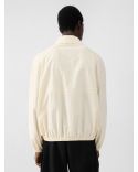 WHITE WINDBREAKER JACKET