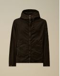 MICRO-REPS HOODED LENS JACKET BLACK