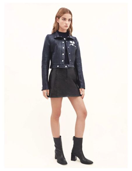 NAVY BLUE VINYL REISSUE JACKET