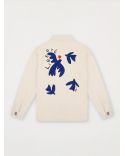 EMBROIDERED JACKET LIBERTY ECRU