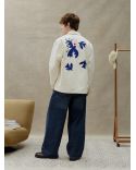 EMBROIDERED JACKET LIBERTY ECRU