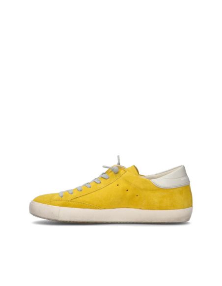 SNEAKERS PRSX LOW HOMME DAIM MIXAGE JAUNE