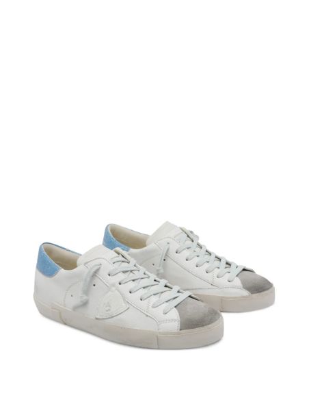 SNEAKERS PRSX LOW HOMME VINTAGE MIXAGE BLANC / BLEU AZUL
