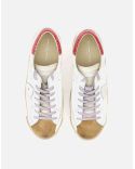 SNEAKERS PRSX LOW MAN VINTAGE MIX WHITE / RED