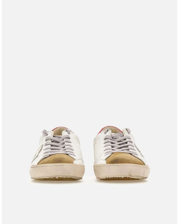 SNEAKERS PRSX LOW MAN VINTAGE MIX WHITE / RED