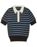 POLO BREEZE EN LAINE BLEU MARINE