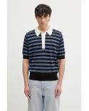 BREEZE POLO WOOL NAVY BLUE