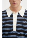 BREEZE POLO WOOL NAVY BLUE