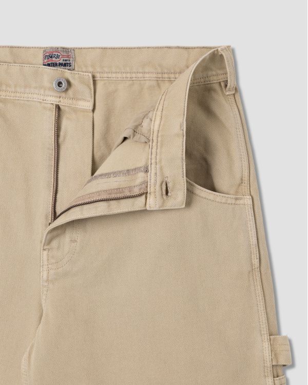 BIG JOB SHORT EUCALYPTUS TWILL