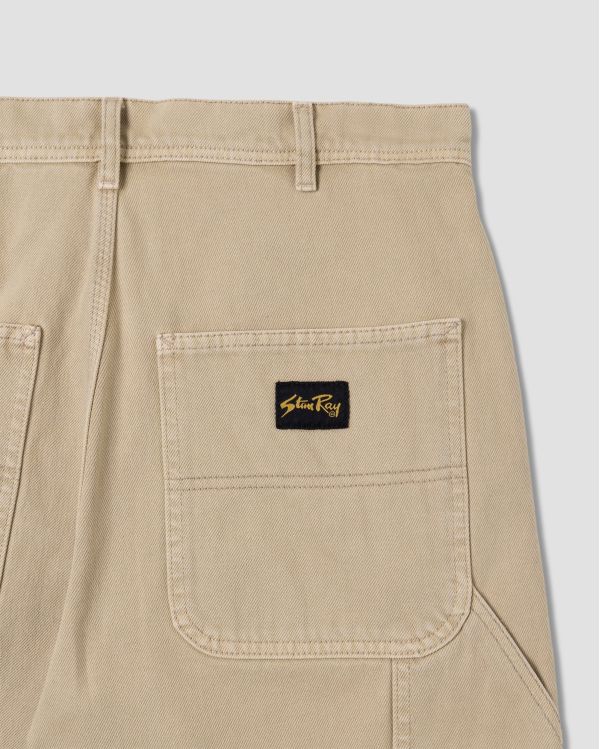 BIG JOB SHORT EUCALYPTUS TWILL