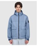 VESTE À CAPUCHE TECHNIQUE 4100004 BLEU AVIO