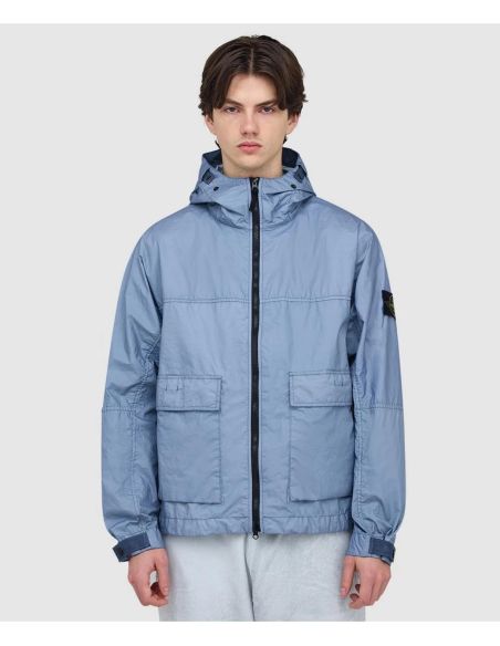 VESTE À CAPUCHE TECHNIQUE 4100004 BLEU AVIO