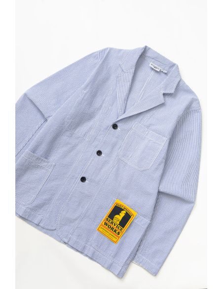 VESTE DE COSTUME SEERSUCKER