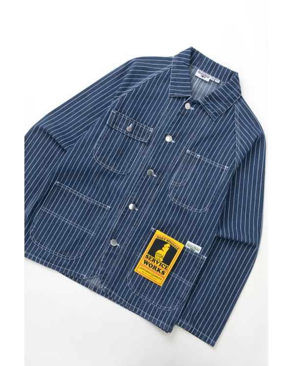 VESTE PINSTRIPE DENIM COVERALL 2.0 2