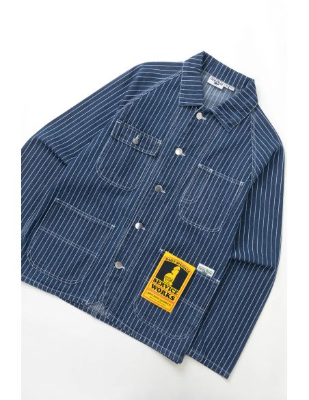 JACKET PINSTRIPE DENIM COVERALL 2.0