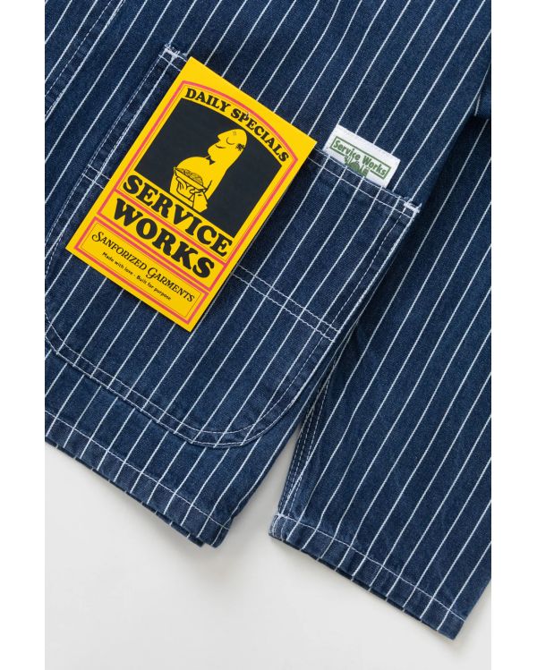 JACKET PINSTRIPE DENIM COVERALL 2.0