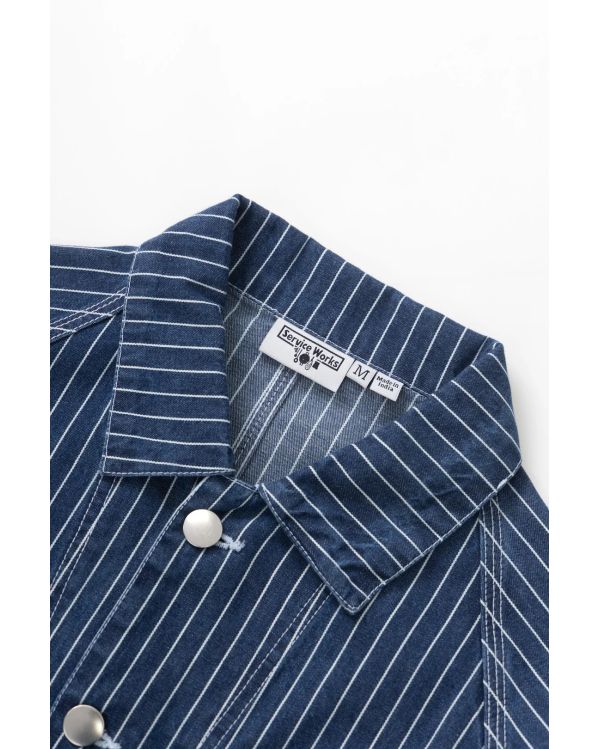JACKET PINSTRIPE DENIM COVERALL 2.0