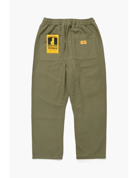 PANTALON CLASSIQUE DE CHEF OLIVE
