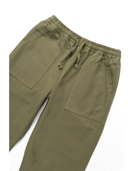 PANTALON CLASSIQUE DE CHEF OLIVE