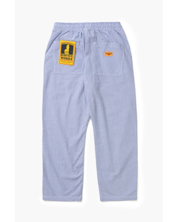 SEERSUCKER CHEF PANTS