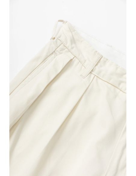 TWILL PART TIMER SHORTS OFF-WHITE
