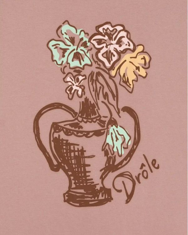 TSHIRT VASE HAVANA ROSE