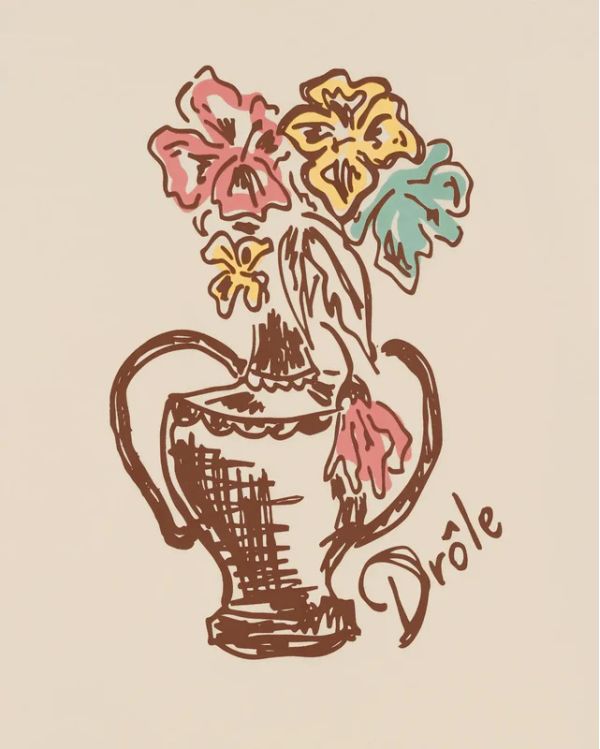 TSHIRT VASE HAVANA SAND