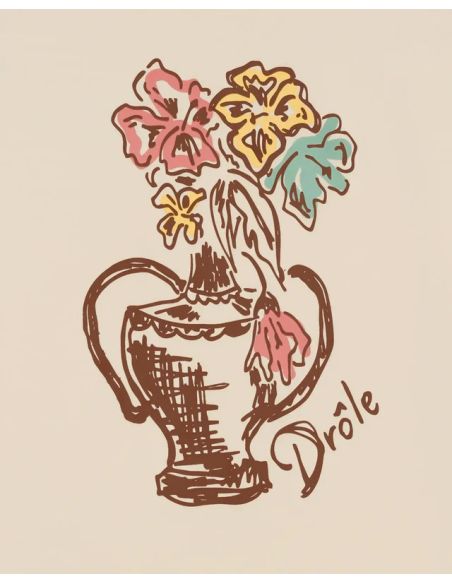 TSHIRT VASE HAVANA SAND