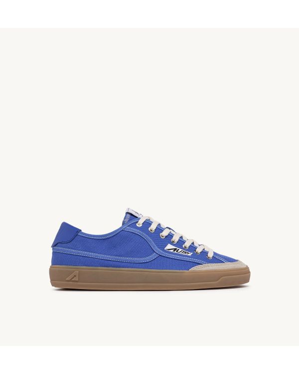SNEAKERS WINDSCAPE LOW MAN CANVAS / SUEDE PALACE BLUE