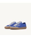SNEAKERS WINDSCAPE LOW HOMME EN TOILE ET EN DAIM BLEU PALACE