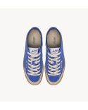 SNEAKERS WINDSCAPE LOW MAN CANVAS / SUEDE PALACE BLUE