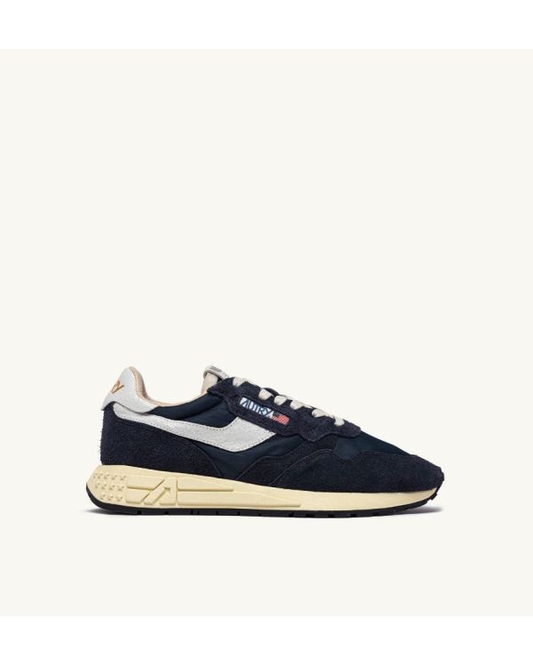 SNEAKERS REELWIND LOW MAN NYLON / SUEDE BLUE SPACE / WHITE