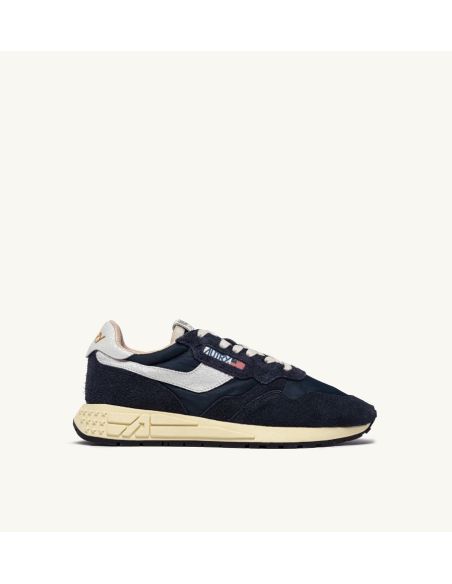 SNEAKERS REELWIND LOW MAN NYLON / SUEDE BLUE SPACE / WHITE