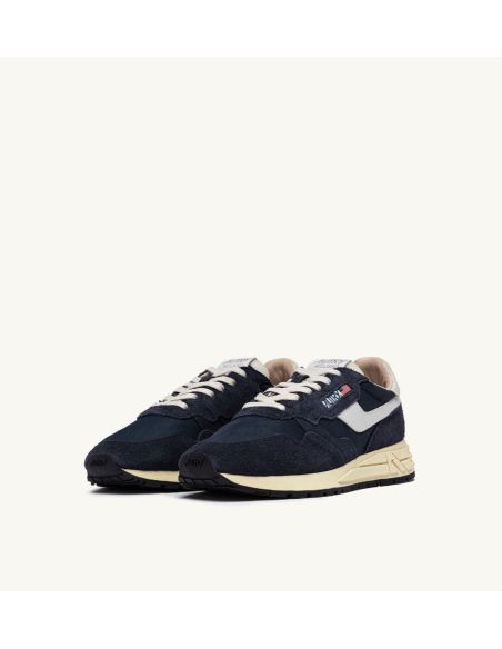 SNEAKERS REELWIND LOW MAN NYLON / SUEDE BLUE SPACE / WHITE
