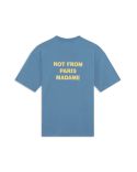 TSHIRT SLOGAN BLEU ATLANTIQUE