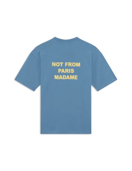 TSHIRT SLOGAN ATLANTIC BLUE