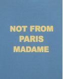 TSHIRT SLOGAN ATLANTIC BLUE